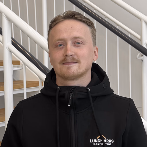 Thim Johansson – Säljare på Lundmarks Tak & Montage